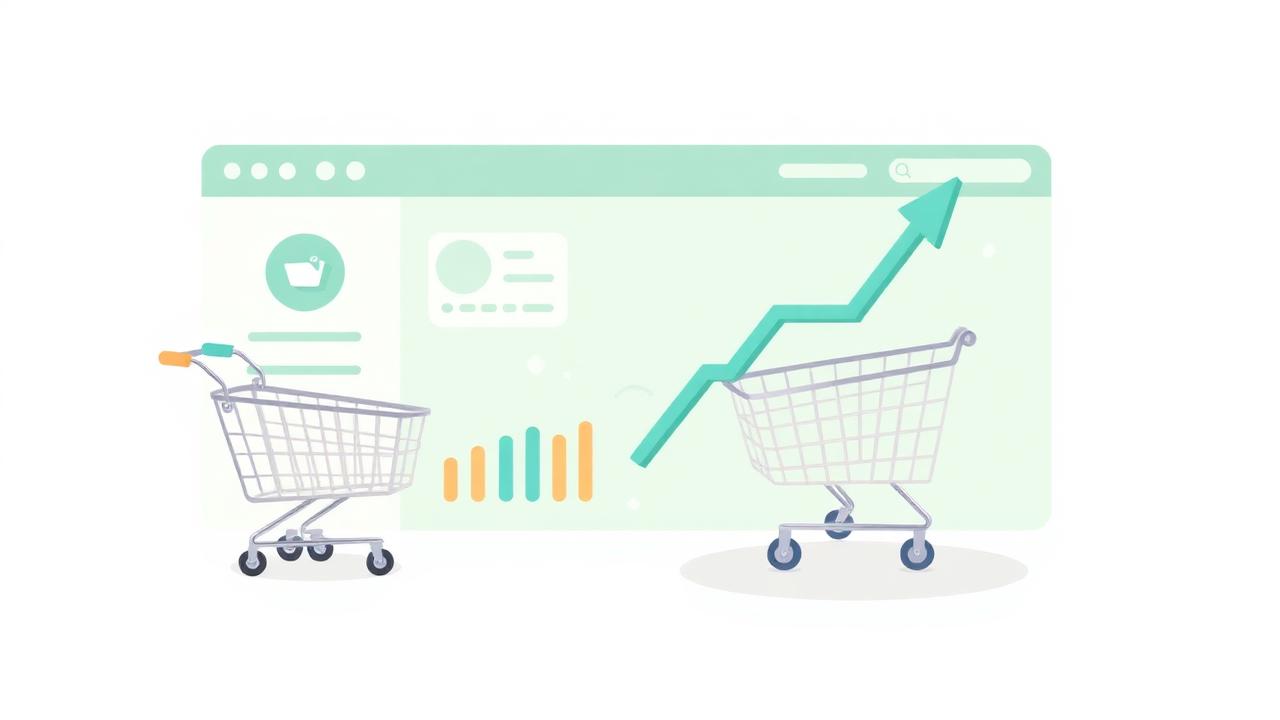Webshop marketing tippek kezdőknek – grafikai illusztráció